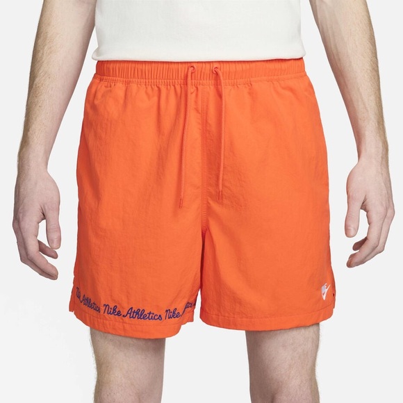 Nike Bright Orange Sports Shorts - Picture 1 of 7